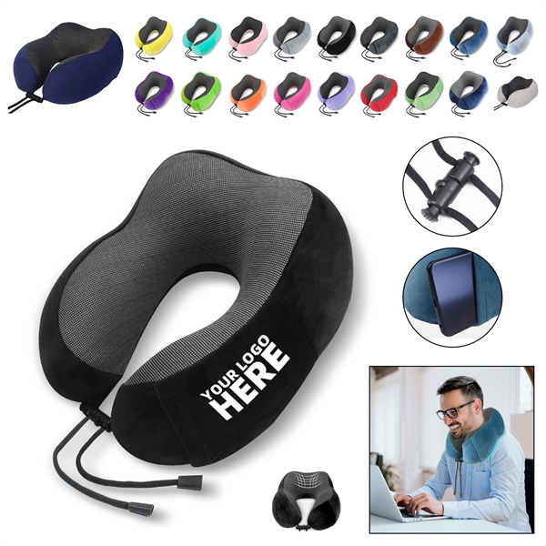 Memory Foam Travel Neck Pillow