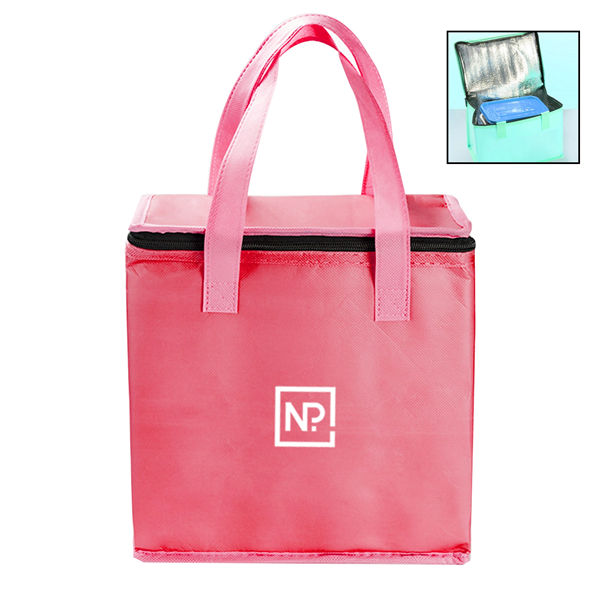Non-Woven Lunch Cooler Insulated Tote Bag