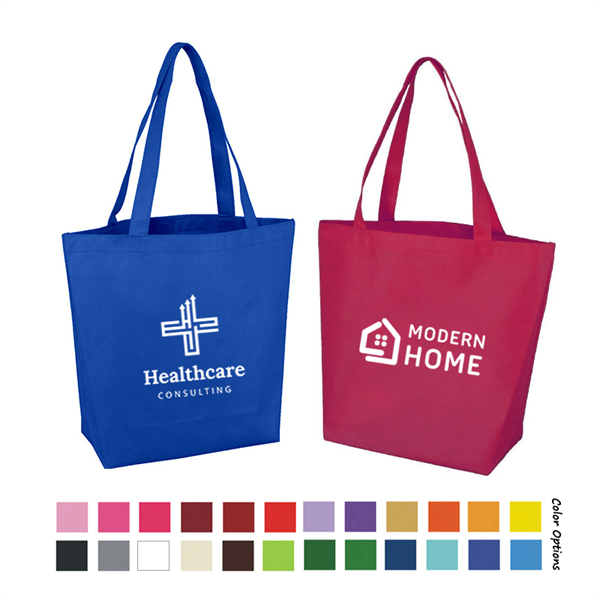 Non Woven Open Shopper Tote Bag