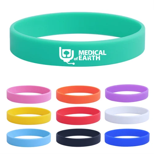 4.1 1/2 Inch Silicone Wristband