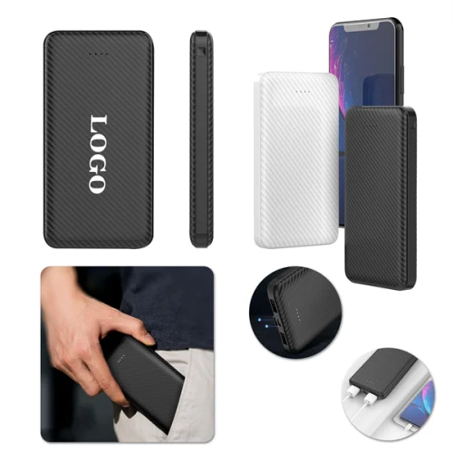 4.1 10000MAH Carbon Fiber Power Bank