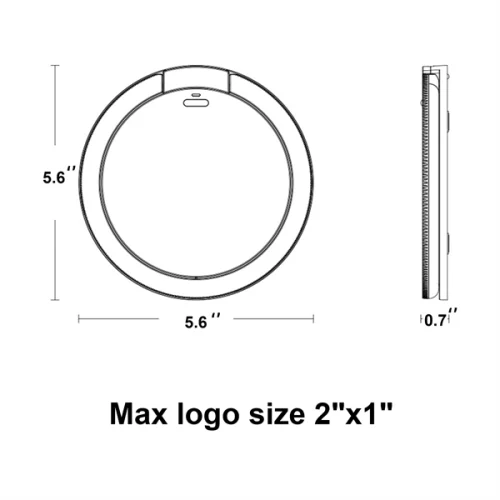 4.2 3 in 1 Bedside Night Light with Wireless Charger