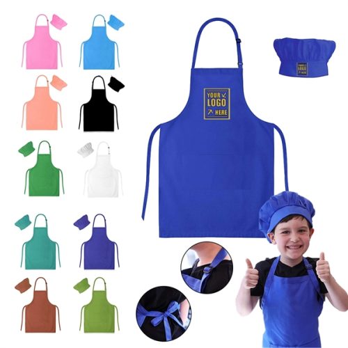 Kids Apron and Chef Cap