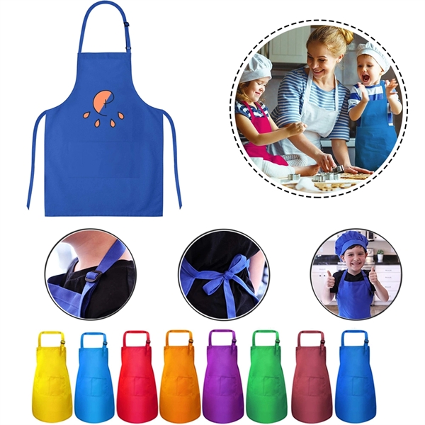 Adjustable Cotton Kids Apron