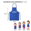 Adjustable Cotton Kids Apron