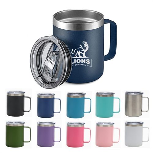 46299344 12OZ Vacuum Powder Coated Mug w/ Handle