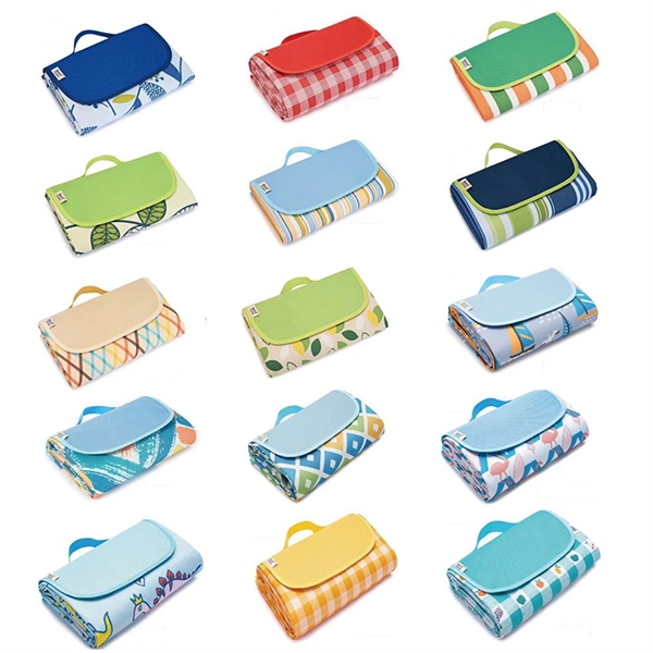 59'' x 57'' Waterproof Beach Picnic Blankets