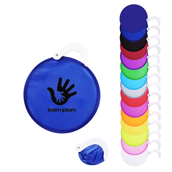 Fold Up Fan Flyer w/Handle