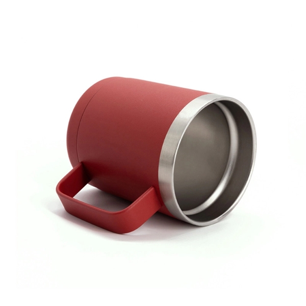 46325442 12oz Insulated Vacuum Coffee Mug W/Handle