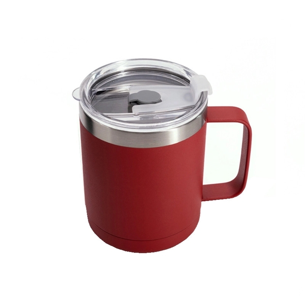 46325443 12oz Insulated Vacuum Coffee Mug W/Handle