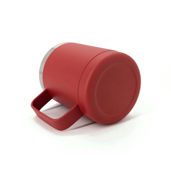 46325444 12oz Insulated Vacuum Coffee Mug W/Handle