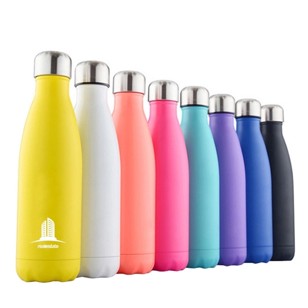 16oz Double Wall Vacuum Insulated Cola Bottle