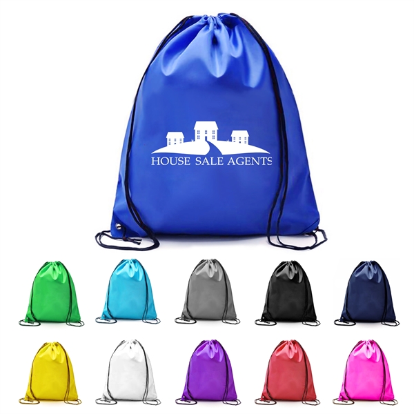 47493291 Polyester Drawstring Backpack