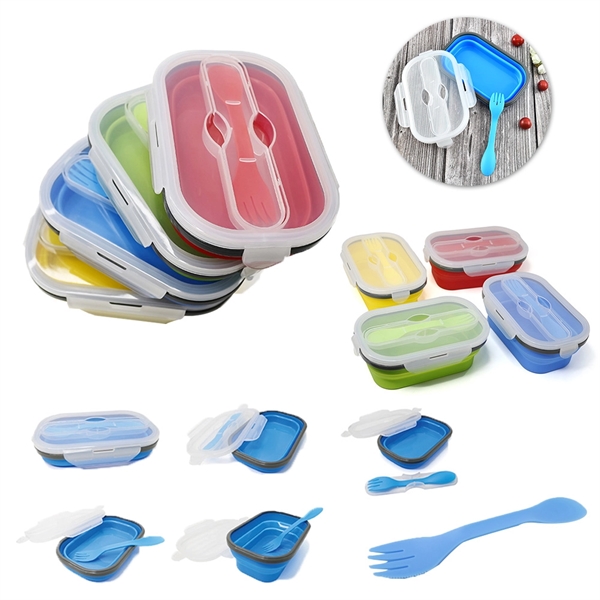 Silicone Folding Lunch Box