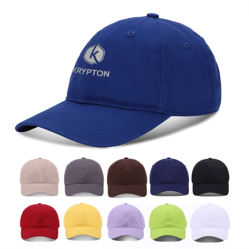 47762342 100% Cotton Baseball Caps Peak Hat