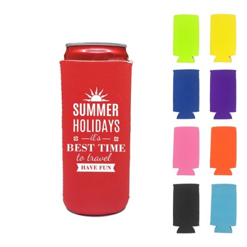 Neoprene Slim Can Cooler Sleeves