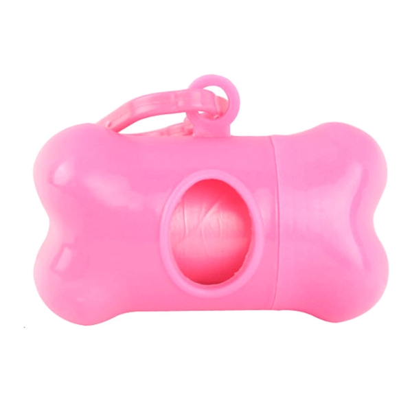48899563 Bone Shaped Pet Waste Dispenser With Garbage Bags