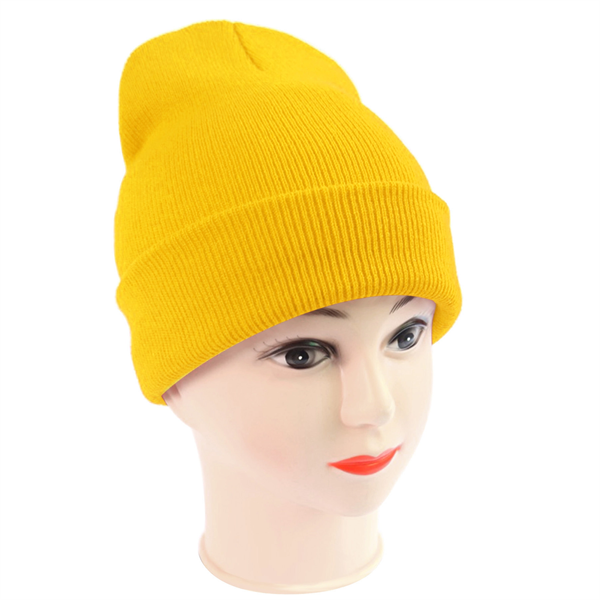 Acrylic Knit Hat Truck Stop Beanie
