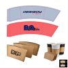 Custom Full Color Kraft Coffee Cup Sleeve One-Size-Fits-All