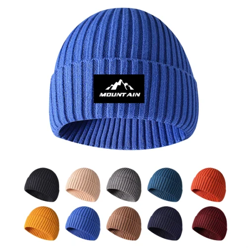 Short Knitted Beanie