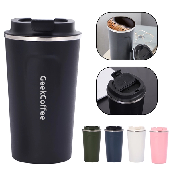 12OZ Vacuum Powder Coated Mug w/ Handle