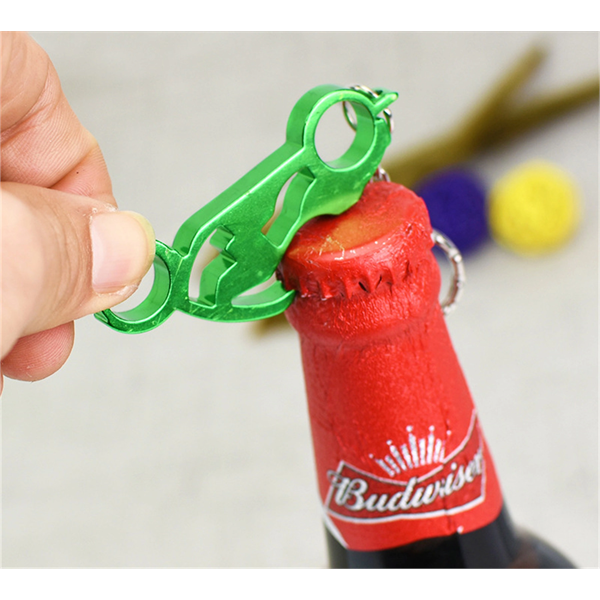 Motorbike Shape Bottle Opener Keychain