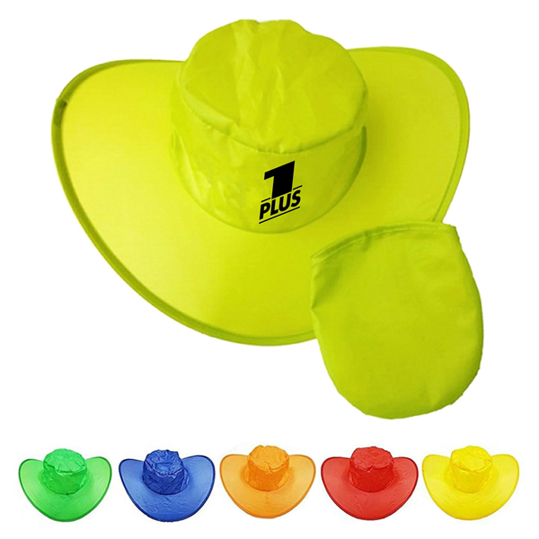 Foldable Cowboy Hat With Pouch