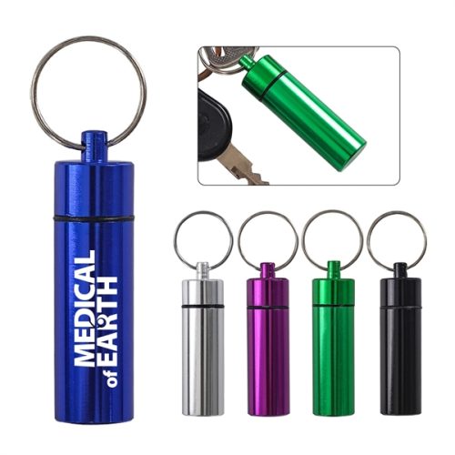 49473291.webp Waterproof Metal Pill Box With Keychain