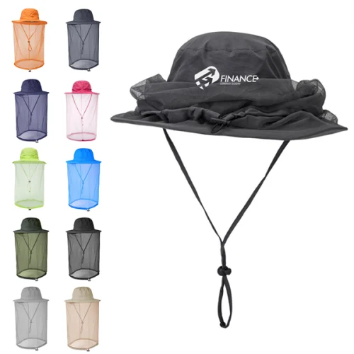 Outdoor Anti-Mosquito And Sun Protection Hat With Netting