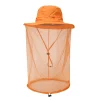 Outdoor Anti-Mosquito And Sun Protection Hat With Netting