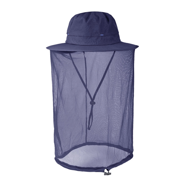 Outdoor Anti-Mosquito And Sun Protection Hat With Netting