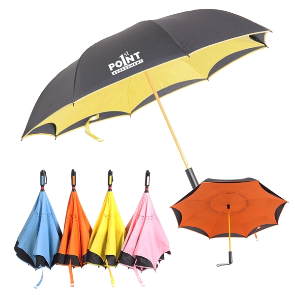 49485560.webp Inverted Reversible Umbrella