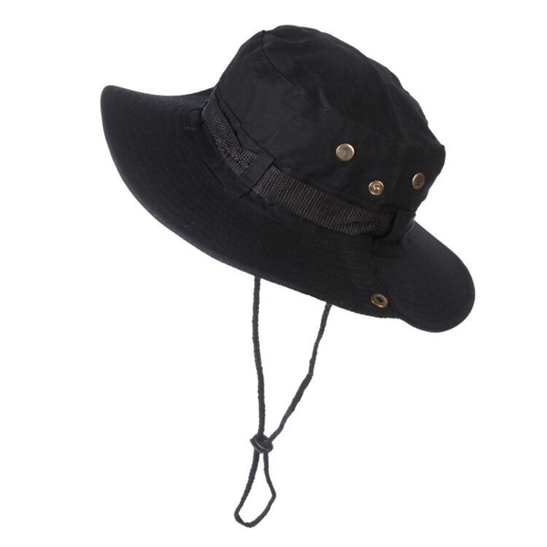 Wide Brim Bucket Boonie Jungle Fishing Hunting Hat