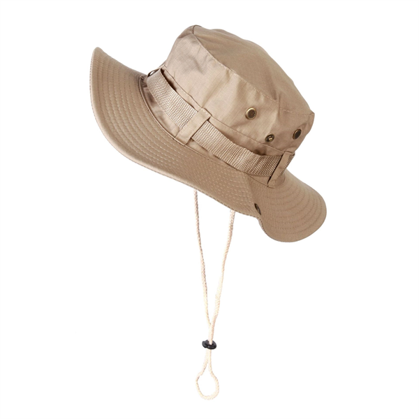 Wide Brim Bucket Boonie Jungle Fishing Hunting Hat