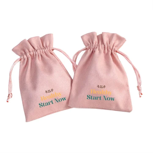 5.1 4 3/4 " X 5 7/8" Suede Gift Drawstring Pouch
