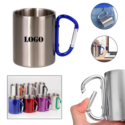 5.1 Metal Drinking Cups with Buckle Hook