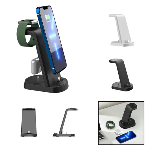 5.1 3 in 1 Fast Wireless Charging Dock Stand