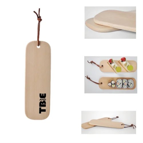 6 Wood Long Sushi Cheese Board