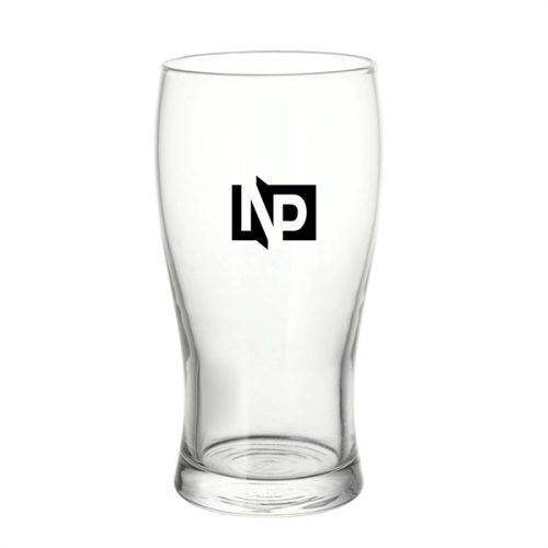 6.1 16 Oz Deep Etched Pub Glass