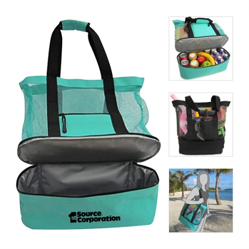 6.1 Large Capacity Mesh Beach Handle Bag