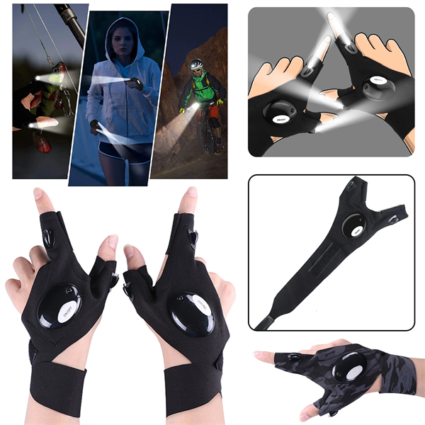 LED Flashlight Gloves
