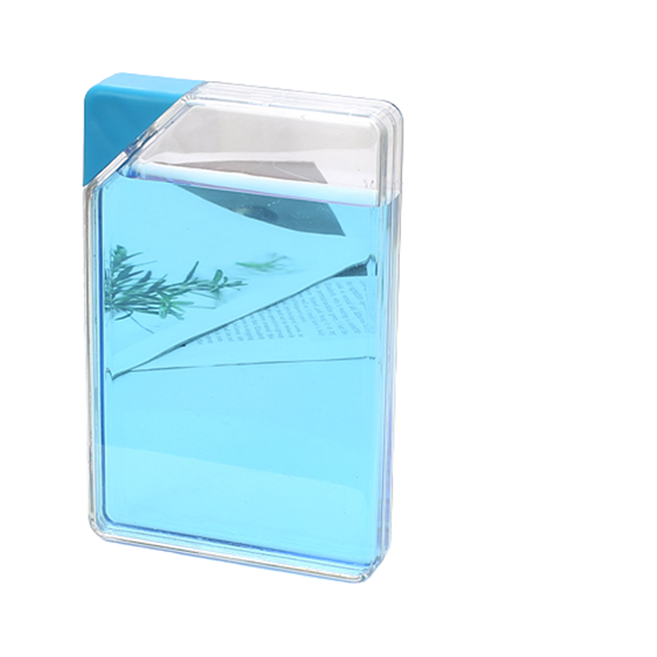 Clear Slim Flat Water Bottle