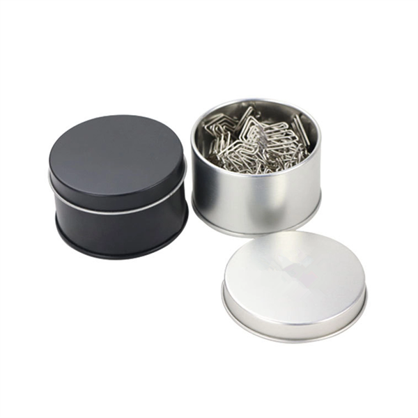 Metal Tin Cans Round Empty Container