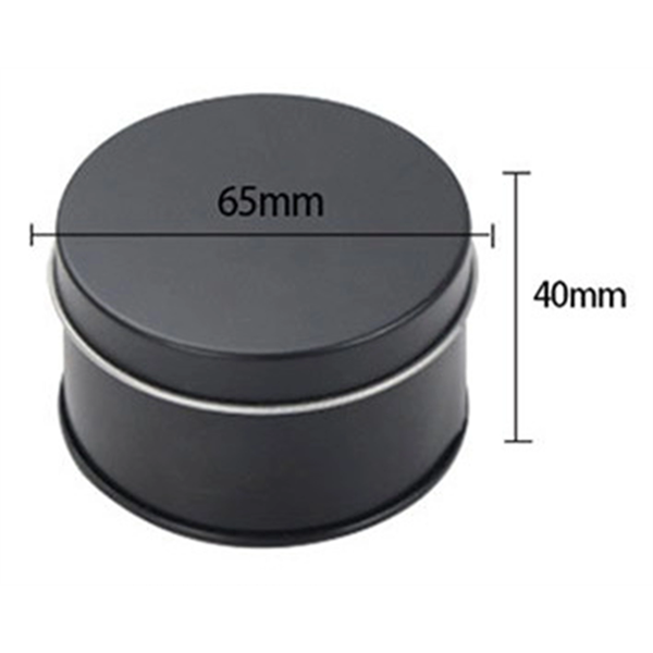 Metal Tin Cans Round Empty Container