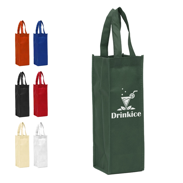 Wine Tote - One Bottle Non-Woven Bag
