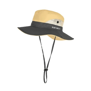 9.3 Children's Ponytail Mesh wide Sun Hat
