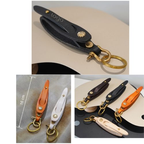 Genuine Leather Keychain