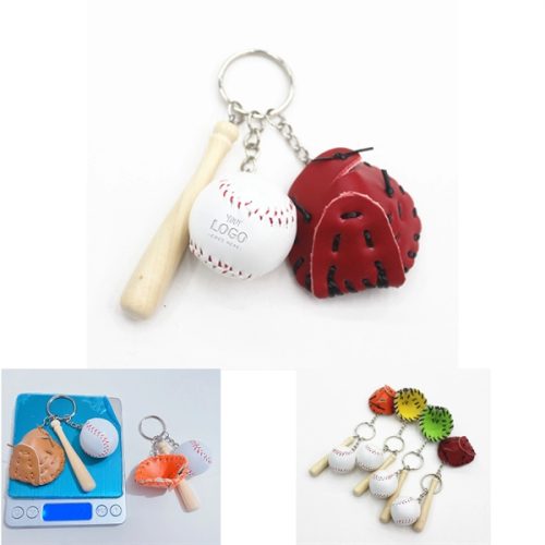 Baseball Keychain