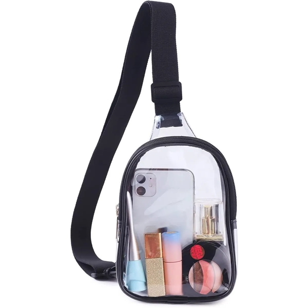 "Stadium Approved Mini Stadium Approved Clear Sling Bag "