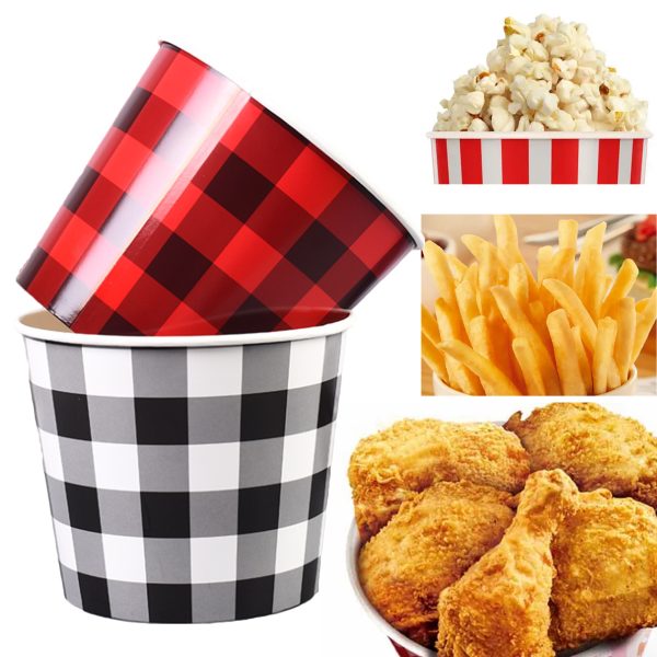 Custom 150 oz Fried Chicken Paper Bucket